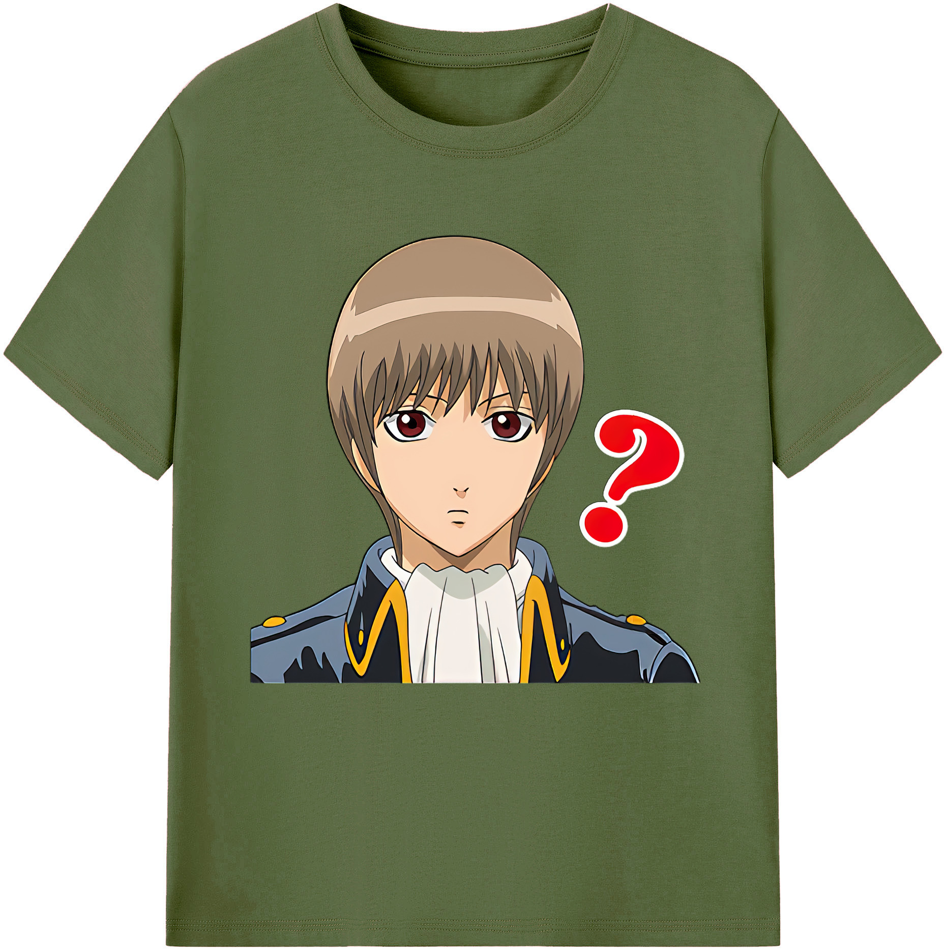 （画像用） ぎんたま 坂田銀時（さかたぎんとき） 神楽 志村新八（しむら しんぱち） GINTAMA Sakata Gintoki Kagura Shimura Shinpachi 綿100％半袖Tシャツ（フロントプリント）